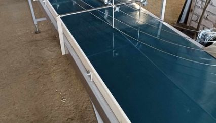 Конвейерная линия для перемещения упаковок для компании 