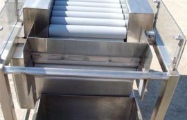 Объект: Рольганг для транспортировки кусков нарезанного мяса