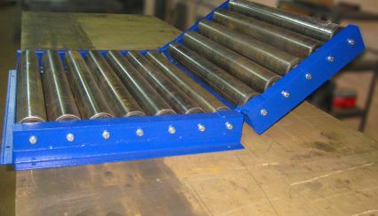 Изготовлен складывающийся рольганг для компании KSystema из г. Волгоград