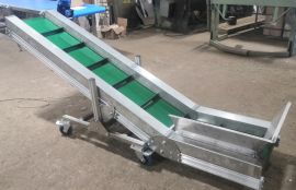 Объект: Ленточный L-образный конвейер для термопластавтомата для Группы компаний «ИНКОЭР»