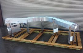 Поворотный модульный конвейер для куриной продукции - фото 4